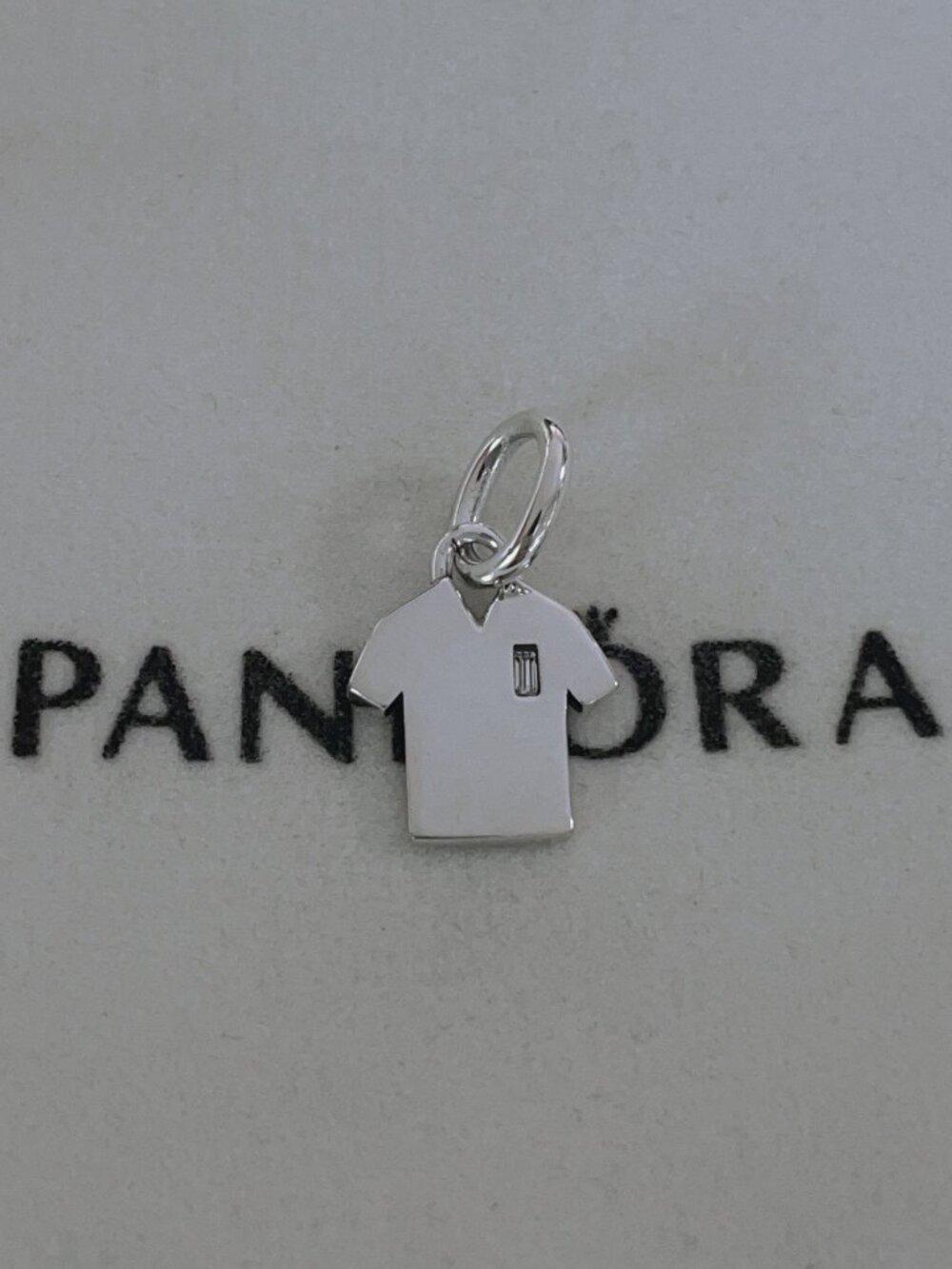 Pandora Engravable Soccer Shirt Dangle Charm